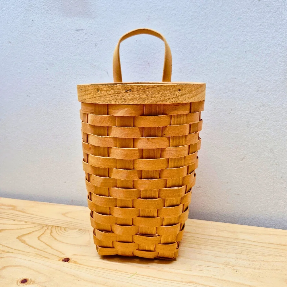 Vintage Taskets Renaissance Woven Hanging Basket - Picture 2 of 8